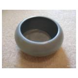 UND Shallow Blue Pottery Bowl UND Shallow Blue Pottery Bowl