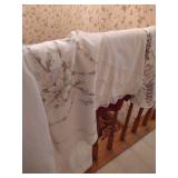 Several Pretty Table Cloths Several Pretty Table Cloths