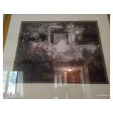 Pretty Extra Large Garden Print in Gold Frame Pretty Extra Large Garden Print in Gold Frame