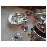 Large Silver Plate Lot Large Silver Plate Lot