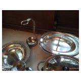 Large Silver Plate Lot Large Silver Plate Lot