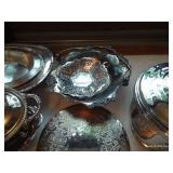 Large Silver Plate Lot Large Silver Plate Lot