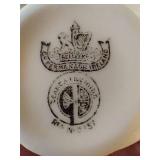 "Belleek" Shamrock Ireland Teacups, Ash Trays & Vase "Belleek" Shamrock Ireland Teacups, Ash Trays & Vase