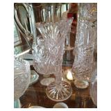 Stunning Cut Crystal & Glass Vases, Bowl, Pitchers Stunning Cut Crystal & Glass Vases, Bowl, Pitchers