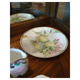 Shelf of Misc. China Tea Cups, Cream & Sugar Bowls, Etc Shelf of Misc. China Tea Cups, Cream & Sugar Bowls, Etc