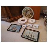 "Coach Series" by Atlas- Plates, Ash Trays, Metal Trays "Coach Series" by Atlas- Plates, Ash Trays, Metal Trays