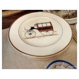 "Coach Series" by Atlas- Plates, Ash Trays, Metal Trays "Coach Series" by Atlas- Plates, Ash Trays, Metal Trays