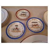 "Coach Series" by Atlas- Plates, Ash Trays, Metal Trays "Coach Series" by Atlas- Plates, Ash Trays, Metal Trays
