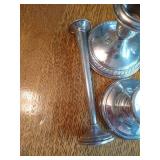 (4) Sterling Candle Holders (4) Sterling Candle Holders