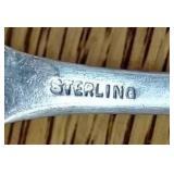 (6) Sterling Spoons from 1889 (6) Sterling Spoons from 1889