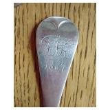 (6) Sterling Spoons from 1889 (6) Sterling Spoons from 1889