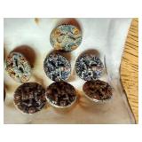 (11) Antique Picture Buttons - Really Cool! (11) Antique Picture Buttons - Really Cool!