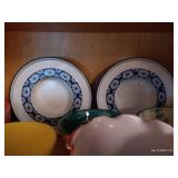 Two Shelves of Dishes Two Shelves of Dishes
