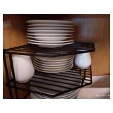 Two Shelves of Dishes Two Shelves of Dishes