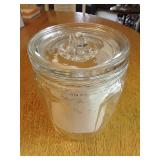 Antique Biscuit Jar Marked 1915