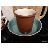 Mugs, Cutting Board, Crock, S&P Shakers