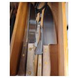 Drawer of Knives & Misc Kitchen Utensils