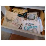 Drawer of Towels, Trivets & Hot Pads