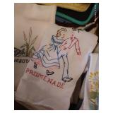 Drawer of Towels, Trivets & Hot Pads