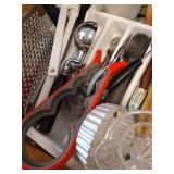 Drawer of Kitchen Gadgets & Utensils