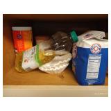 Pantry of Food, Spices, Baking Essentials, Kitchen Storage, Etc. Many New
