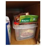 Pantry of Food, Spices, Baking Essentials, Kitchen Storage, Etc. Many New