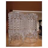 Cupboard of Glassware: Crystal, Bar Supplies, Etc