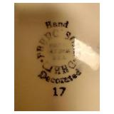 Franciscan Pottery Pitcher & Bowl