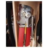 Drawer of Kitchen Tools: Spatulas, Tongs, Scrapers, Etc