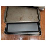 Cupboard of Jello & Cake Molds, Pie Pans, Bundt Pans, Pots & Pans