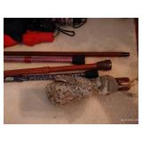 Canes, Umbrellas & Wooden Platform