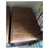 (2) Oak End Tables