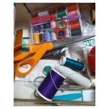 Sewing Box w/ Contents