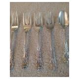(3) 4-Piece Settings of Wallace Sir Christopher Sterling Flatware (3) 4-Piece Settings of Wallace Sir Christopher Sterling Flatware