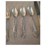 (3) 4-Piece Settings of Wallace Sir Christopher Sterling Flatware (3) 4-Piece Settings of Wallace Sir Christopher Sterling Flatware