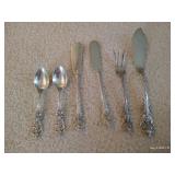 (6) Small Utensils of Wallace Sir Christopher Sterling Flatware (6) Small Utensils of Wallace Sir Christopher Sterling Flatware