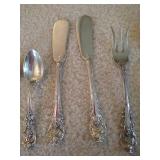 (6) Small Utensils of Wallace Sir Christopher Sterling Flatware (6) Small Utensils of Wallace Sir Christopher Sterling Flatware