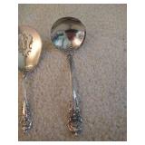 (4) Various Spoons Wallace Sir Christopher Sterling Flatware (4) Various Spoons Wallace Sir Christopher Sterling Flatware