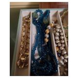 Tray of Costume Jewelry Tray of Costume Jewelry