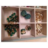Tray of Costume Jewelry Tray of Costume Jewelry