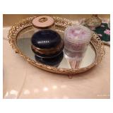 Pretty Vintage Trays w/ Perfume Bottles Pretty Vintage Trays w/ Perfume Bottles