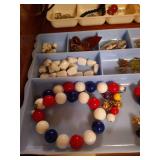 Two Trays of Costume Jewelry Two Trays of Costume Jewelry