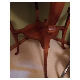 Antique Wood Accent Table Antique Wood Accent Table