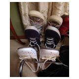 Two Shoe Racks w/ Shoes, Mostly Sz 7-7.5 Two Shoe Racks w/ Shoes, Mostly Sz 7-7.5