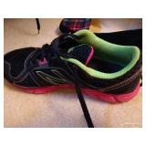 Two Shoe Racks w/ Shoes, Mostly Sz 7-7.5 Two Shoe Racks w/ Shoes, Mostly Sz 7-7.5