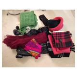 Scarf Lot w/ Hats, Gloves & Mittens Scarf Lot w/ Hats, Gloves & Mittens