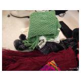 Scarf Lot w/ Hats, Gloves & Mittens Scarf Lot w/ Hats, Gloves & Mittens