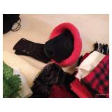 Scarf Lot w/ Hats, Gloves & Mittens Scarf Lot w/ Hats, Gloves & Mittens