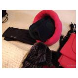 Scarf Lot w/ Hats, Gloves & Mittens Scarf Lot w/ Hats, Gloves & Mittens