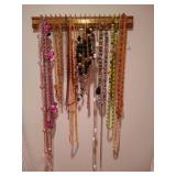 Wall of Costume Jewelry Wall of Costume Jewelry